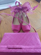 Shoes Clutch Bag and Fascinators for Weddings