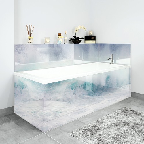 Bath panels printed - bath, on