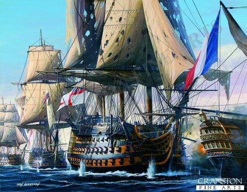 Hms victory naval art print - victory,