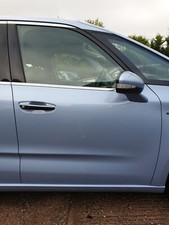 Citroen C4 Picasso MK2 Front Door Bare Driver Side Blue EHH 2013 - 2020