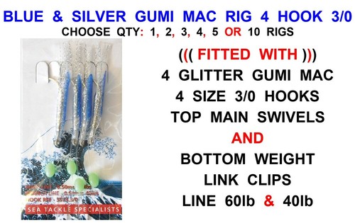 Blue silver gumi - &, mac