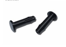X2 Replacement Wheelie Bin Lid Pins Hinge Pin 50mm x 15mm