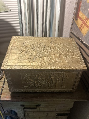 Vintage embossed fireplace log - vintage,