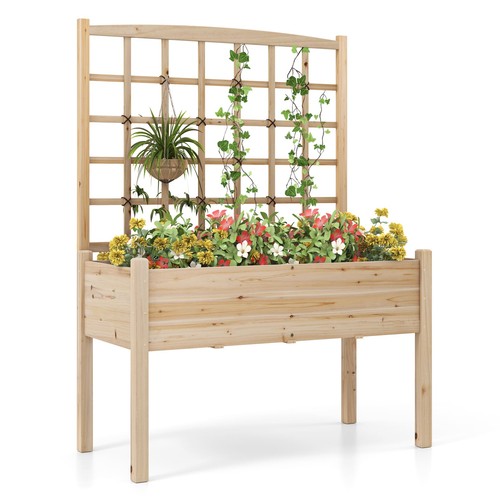 Raised garden bed wooden - bed,