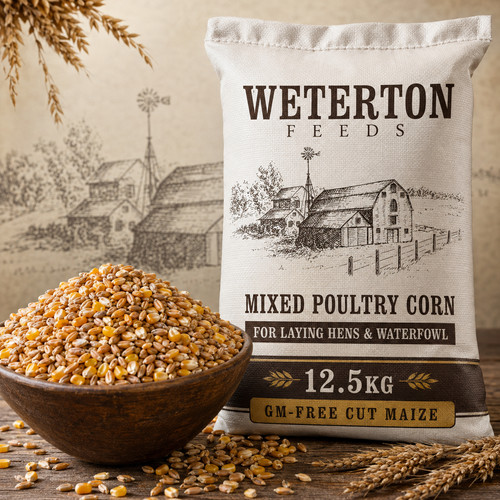 5kg mixed poultry corn - 12.5kg,