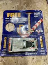 Dry Rare Castrol GTX Oil Free Extra Corgi Jaguar Race Car 1988 Oil Memorabilia