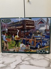 Trevor Mitchell Moving Day 500 Piece Falcon de Luxe Jigsaw Puzzle Complete