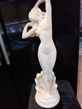 Alabaster Statue Woman Lady