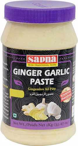 Sapna ginger garlic paste 1kg - sapna,