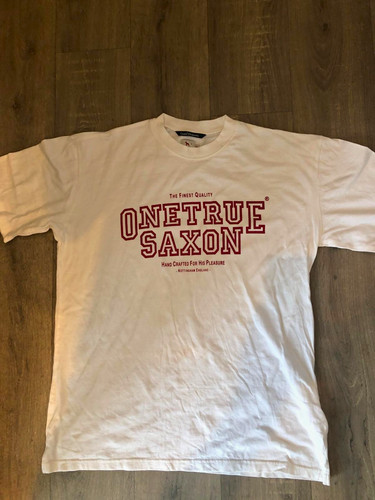 One true saxon men white - men's,