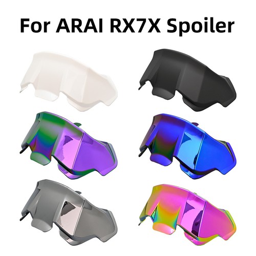 Helmet spoiler rear trim for - spoiler,