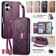 Flip Leather Case ZIP Wallet