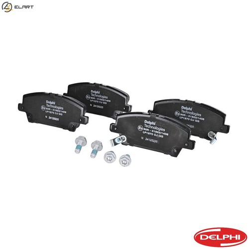 Brake pad set disc - pad,