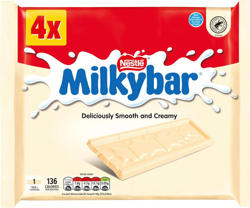 Milkybar white chocolate bar - milkybar,