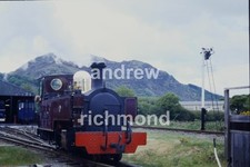 Ffestiniog Railway Narrow Gauge Steam Locomotive & Shed 1995 Original 35mm Slide