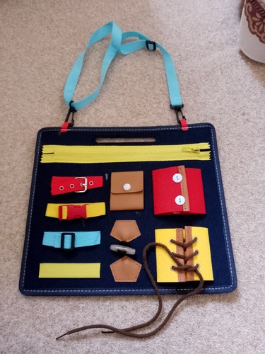 Childrens busy board bag - busy,
