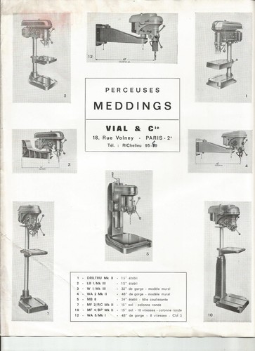 Meddings vial drills - -, /