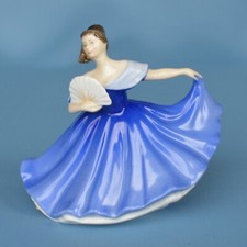 Vintage Royal Doulton Bone China 4”H Figurine “Elaine” HN3214