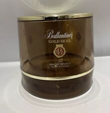 Ballantines Gold Seal Whisky Advertising Collectable Acrylic Ice Bucket