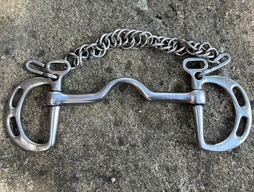 Ported kimberwick bit - 5.5”,