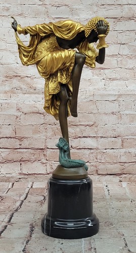 Gilt bronze ankara dancer - gilt,