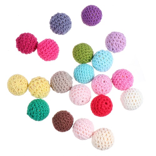 20pcs christmas knitted ball - christmas,
