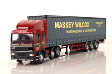 Corgi Modern Truck 75206 ERF EC 11 Curtainside MASSEY WILCOX TRANSPORT LTD 1:50