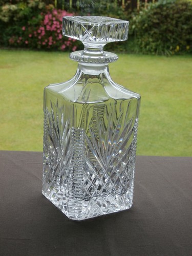 Lovely cut crystal heavy - lovely,