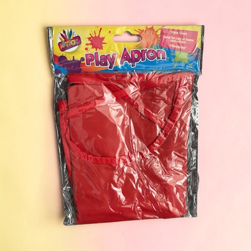 Children play red apron - children,
