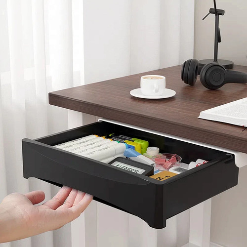 Small under desk storage - desk,