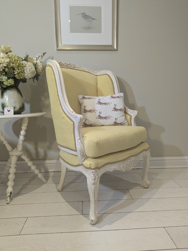 French style carved armchair - style,