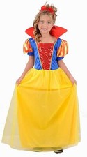 Girls Snow White Princess Fancy Dress Costume Toddler Age 3