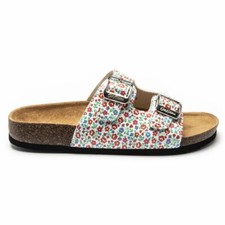 Cath Kidston Double Strap Merida Ashbourne Ditsy Sandal Stone