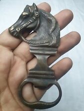Vintage Bottle Opener Its Old Look Made With brass Horse Head Shape