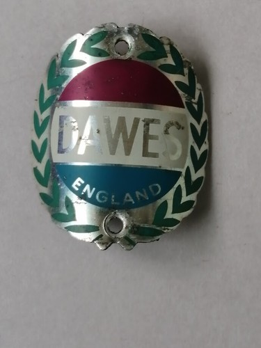 Vintage dawes head - head, badge