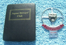 Classic JAGUAR DRIVERS CLUB MILLENNIUM ISSUE CAR BADGE ~LTD EDITION XK/XJ EMBLEM
