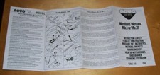 NOVO AIR KITS WESTLAND WESSEX Mk. I or Mk. 31 INSTRUCTION LEAFLET. F247 FROG