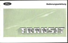 Ford Transit 2 Owners Manual