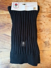 England Rugby Winter Knitted Scarf Official Merchandise New with Tags (Black)