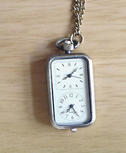 Double dual time watch face - double,