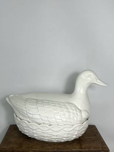 Vintage egg storage duck - egg,