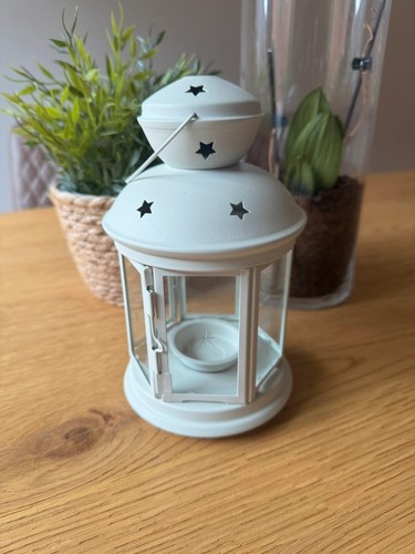 White ikea rotera - tea, light