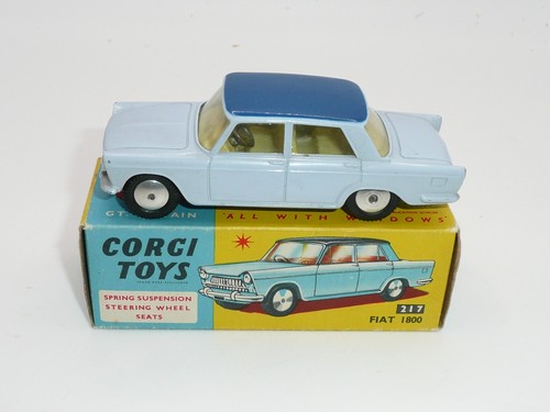 Corgi toys 217 fiat 1800 - corgi,