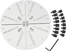 8-1/4” Cole Jaw Set for VINWOX SCK4-3.75 Wood Lathe Key Chuck & SCR4-4 Scroll Ch