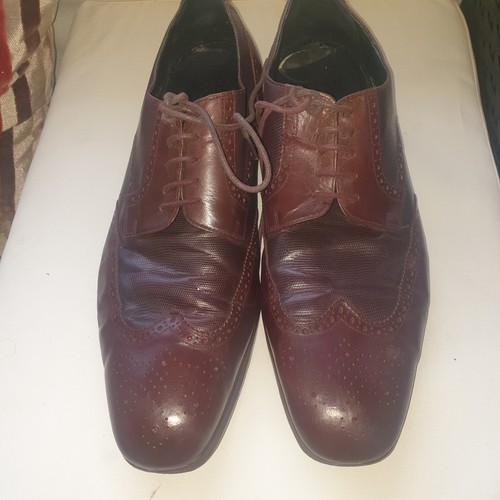Mens oxblood leather half - mens,