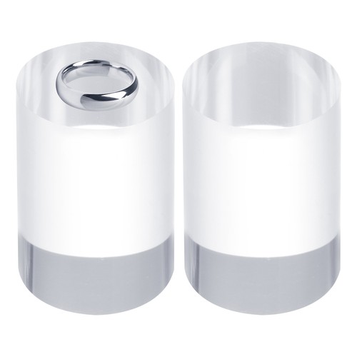 2pcs acrylic cylinder display - 2pcs,