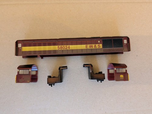 Hornby class 58024 weathered - class,