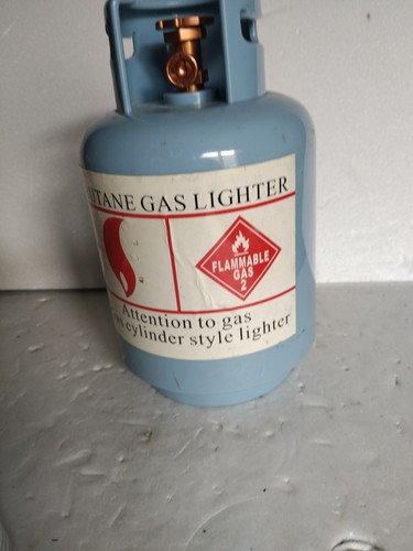 Vintage blue butane - vintage, propane
