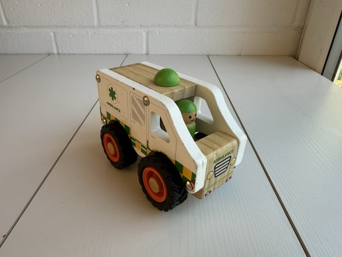 Little town wooden toy - wooden,