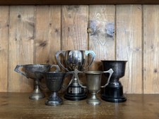 5 x vintage silver plate